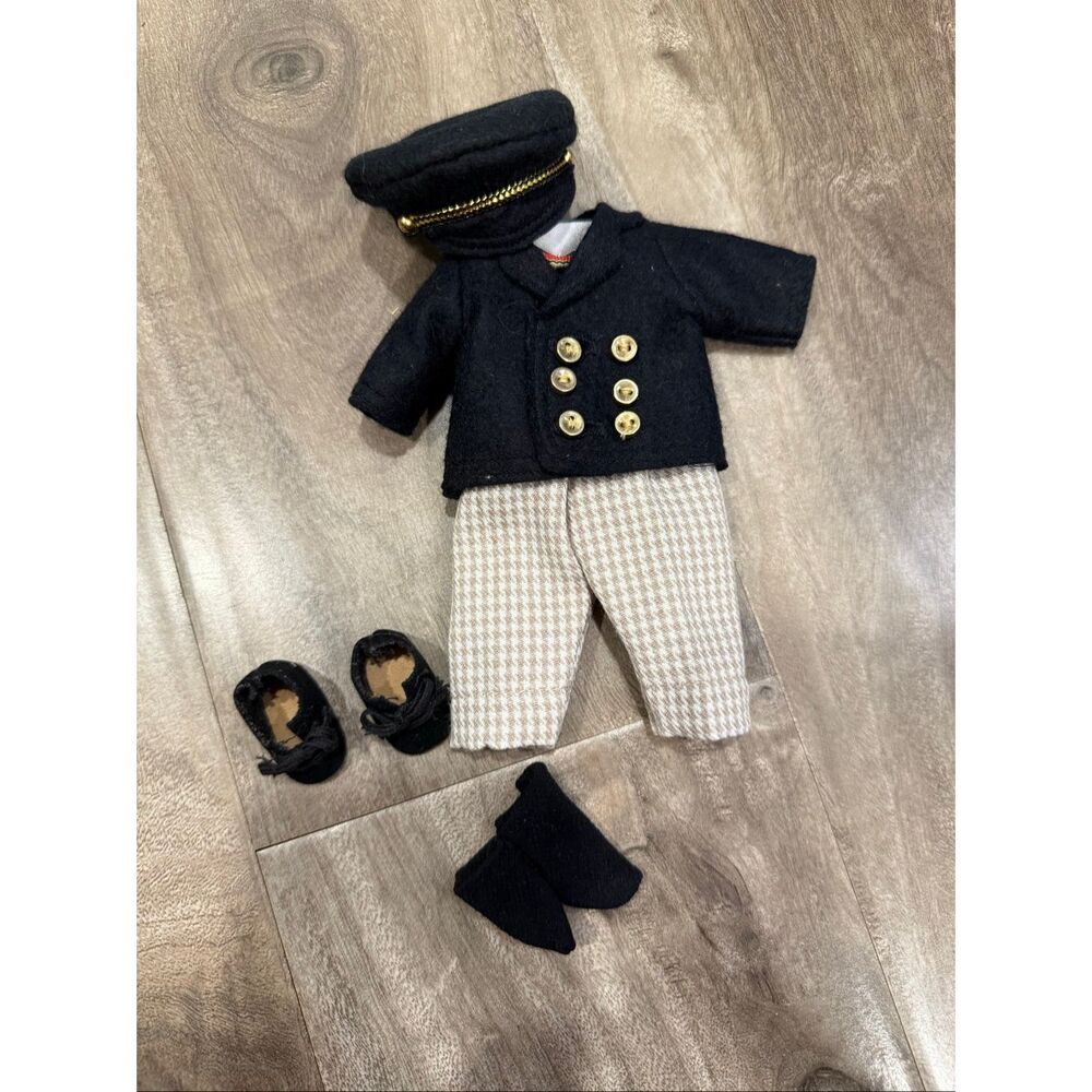 Madame Alexander Doll Clothes 8 in Laurie Little Women Jumper Hat Coat Outfit